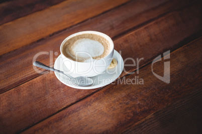 Coffee cup on a table