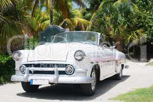 amerikanischer Oldtimer in Havanna auf Kuba