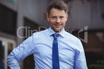 Portrait of businessman