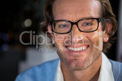 Portrait of businessman in spectacles