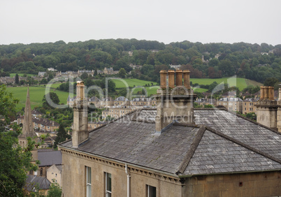 View of the city of Bath