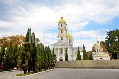 The view on church of Saint Maria Magdalena, Bila Tserkva, Ukrai