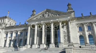 The reichstag in Berlin
