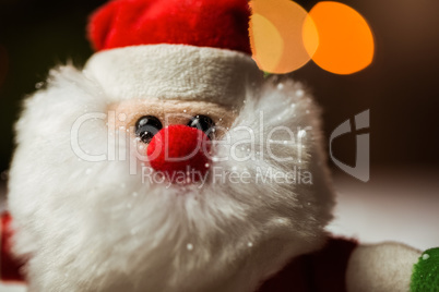 Close-up of santa claus