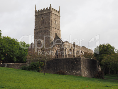 St Peter ruined church in Bristol