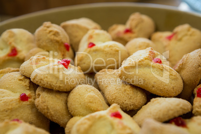 Close-up of cookies