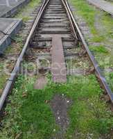 Railway track detail