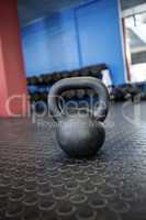 Kettlebell in gym