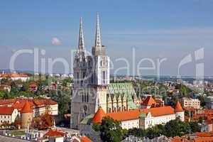 Cathedral in Zagreb, Croatia