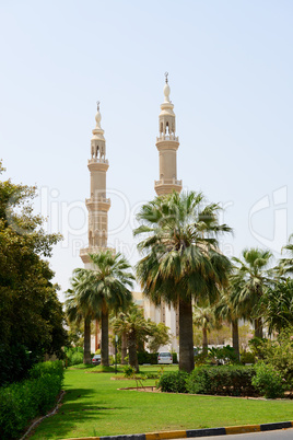 The Muslim mosque, Shardjah, United Arab Emirates