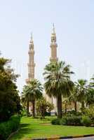 The Muslim mosque, Shardjah, United Arab Emirates