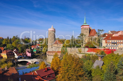 Bautzen in der Oberlausitz - town Bautzen in Upper Lusatia