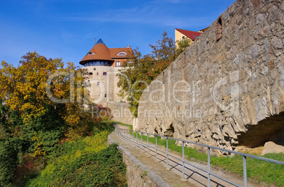 Bautzen Stadtmauer- town wall in Bautzen, Upper Lusatia