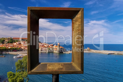 Collioure in Frankreich - the town Collioure in France