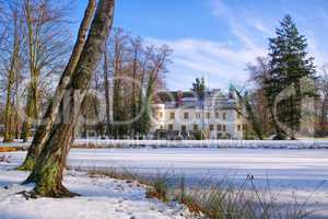 Sallgast Schloss im Winter - Sallgast palace in winter