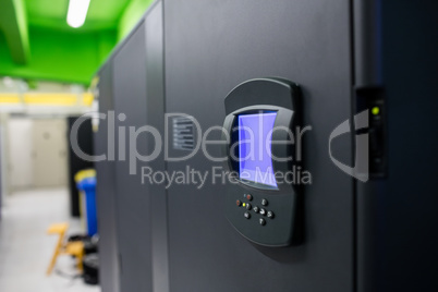 Biometric locks in server room