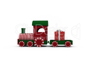 Train set with gift box