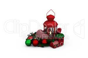 Digital image of Christmas accessories