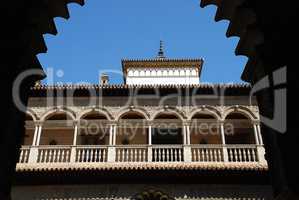 Courtyard of the Maidens in the Alcázar of Seville