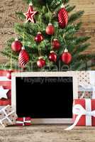 Colorful Christmas Tree With Copy Space
