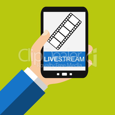 Livestream auf dem Smartphone