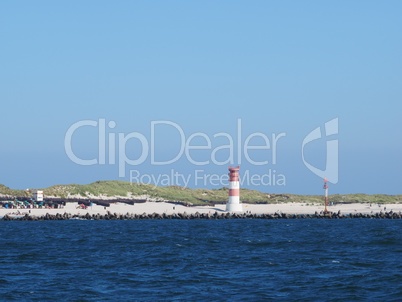 Helgoland, Düne mit Leuchtturm