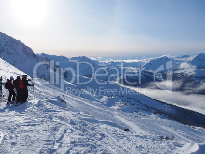 Kanada, Whister, Blackcomb, Abfahrten