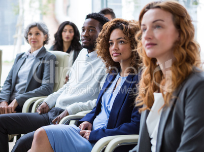 Businesspeople in meeting