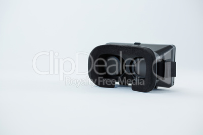 Close-up of virtual reality headset