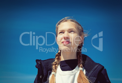 beautiful girl portrait