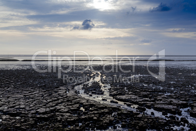 Wattenmeer in der Meldorfer Bucht