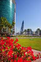 Hochhaus und Architektur in Manama Bahrain