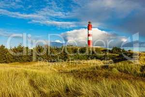 Leuchtturm in Wittdün auf der Insel Amrum