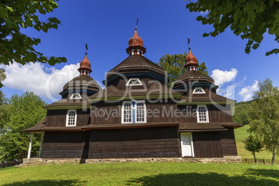 Greek catholic wooden church, UNESCO, Nizny Komarnik, Slovakia