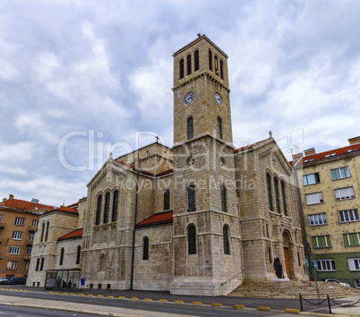 Saint Joseph's Church in Sarajevo. Bosnia and Herzegovina