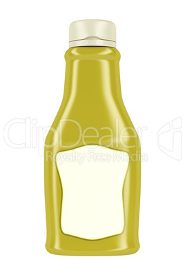 Bottle for mustard or mayonnaise