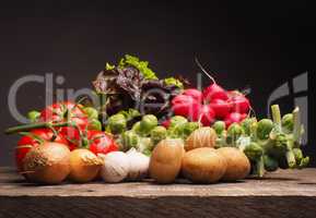 Fresh organic vegetables, healthy food