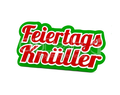 Feiertagsknüller