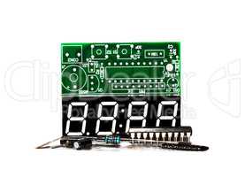 Set of electronic components