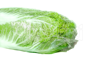 Chinese cabbage in a package