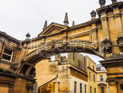 HDR View of the city of Bath