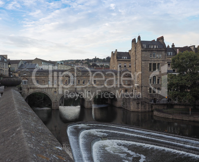 Pulteney Bridge in Bath