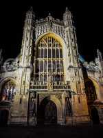 HDR Bath Abbey in Bath