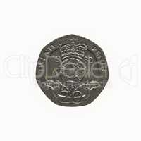 Vintage Coin isolated