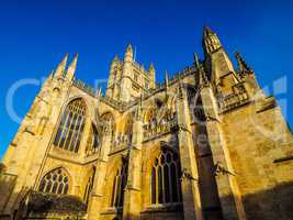 HDR Bath Abbey in Bath