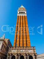 St Mark campanile in Venice HDR