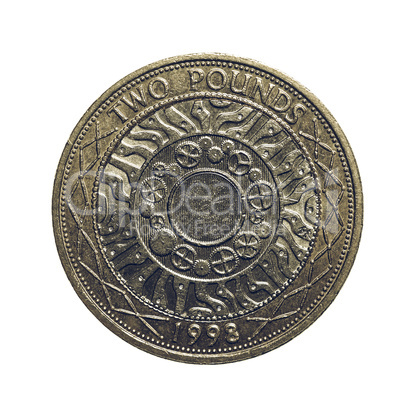 Vintage Pound coin - 2 Pounds