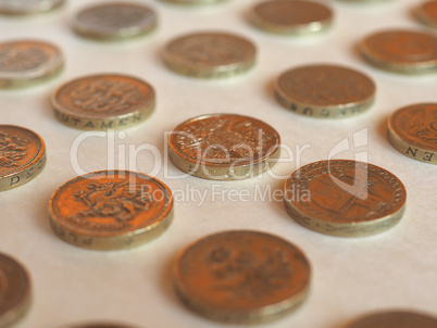 Pound (GBP) coin, United Kingdom (UK)