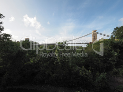 Clifton Suspension Bridge in Bristol