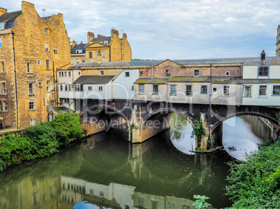 HDR Pulteney Bridge in Bath